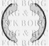 BORG & BECK BBS6276 Brake Shoe Set